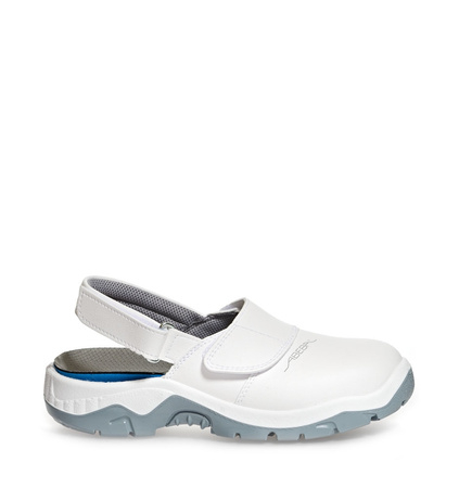 ABEBA-Footwear, Damen- u. Herren-Arbeits-Berufs-Sicherheits-Clogs, Anatom 2120 weiß