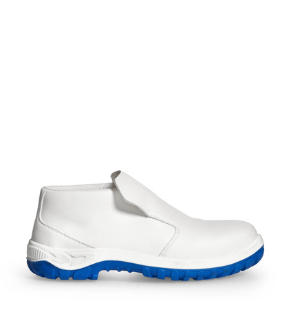 ABEBA-Basic Slipper hoch S2, weiß