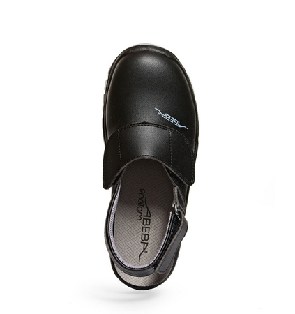 ABEBA-Footwear, Damen- u. Herren-Arbeits-Berufs-Sicherheits-Clogs, Anatom 2125 schwarz