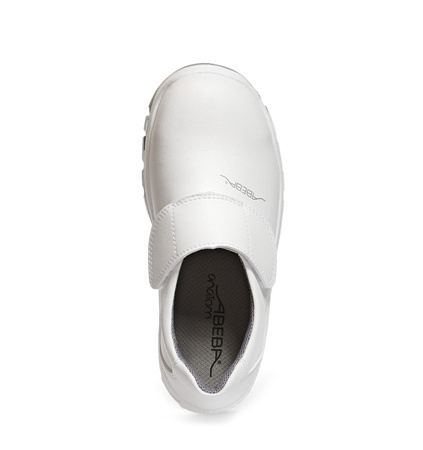 ABEBA-Footwear, Damen- und Herren-Arbeits-Berufs-Sicherheits-Schuhe, Slipper, Anatom 2130 weiß