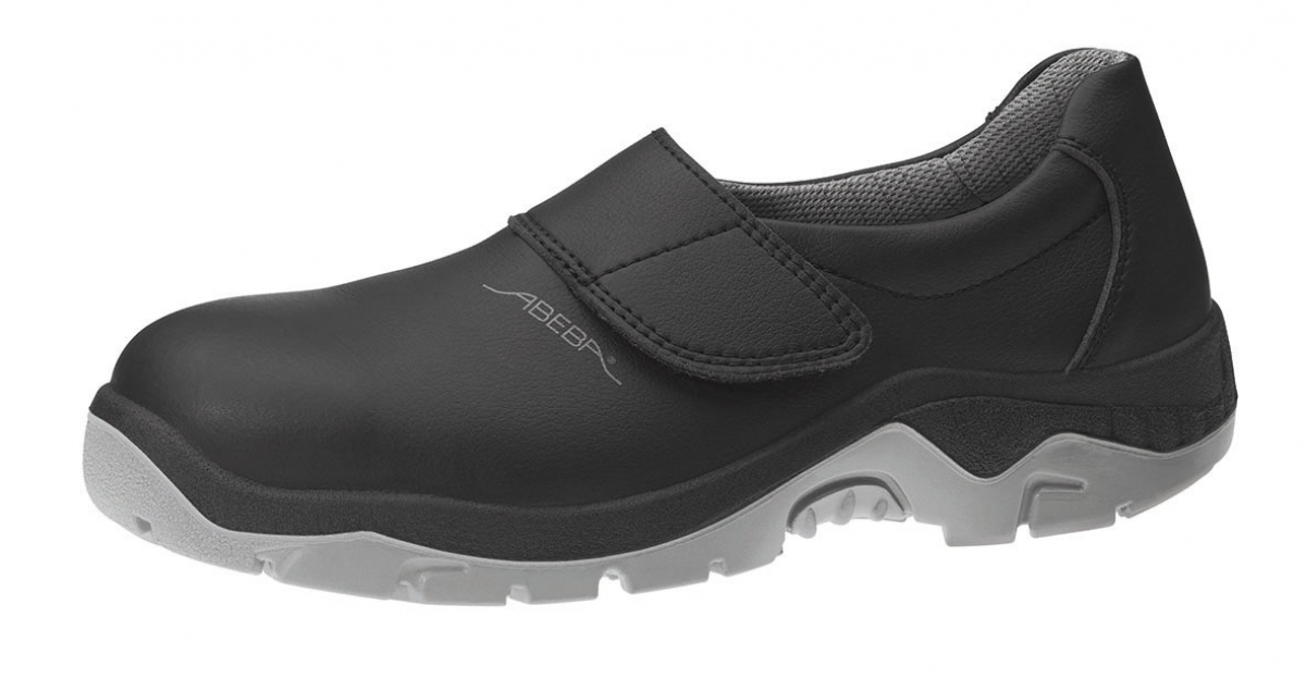 ABEBA-Footwear, Damen- und Herren-Arbeits-Berufs-Sicherheits-Schuhe, Slipper, Anatom 2135 schwarz