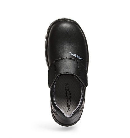 ABEBA-Footwear, Damen- und Herren-Arbeits-Berufs-Sicherheits-Schuhe, Slipper, Anatom 2135 schwarz