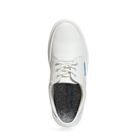 ABEBA-Footwear, O1-Damen- u. Herren-Arbeits-Berufs-Schuhe, weiß