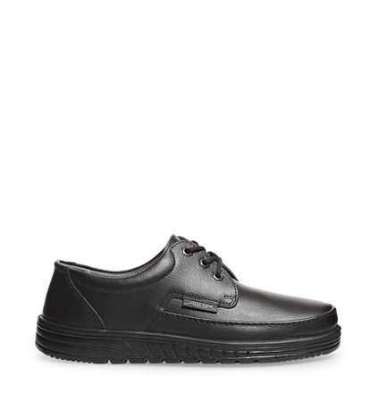 ABEBA-Footwear, O1-Damen- u. Herren-Arbeits-Berufs-Schuhe, schwarz