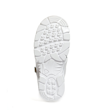 ABEBA-Footwear, Damen- und Herren-Arbeits-Berufs-Sicherheits-Sandalen, Anatom 2616 weiß