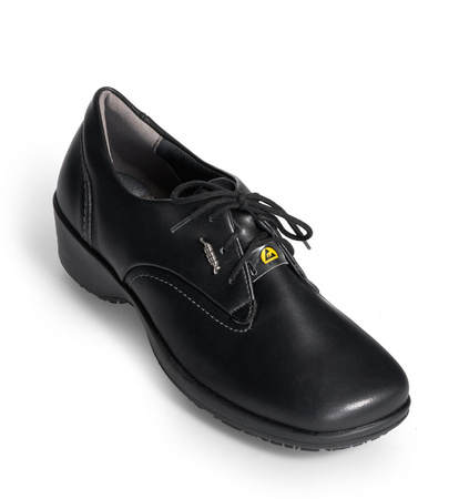 ABEBA-Footwear, SERVICE-O1-Damen-Arbeits-Berufs-Schuhe, ESD, schwarz