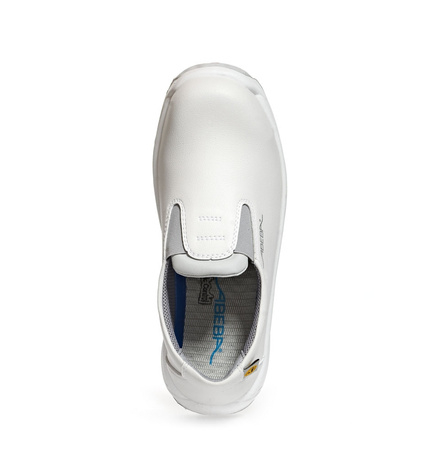 ABEBA-Footwear, Damen- und Herren-Arbeits-Berufs-Sicherheits-Slipper, Anatom ESD-gerecht 31392 weiß