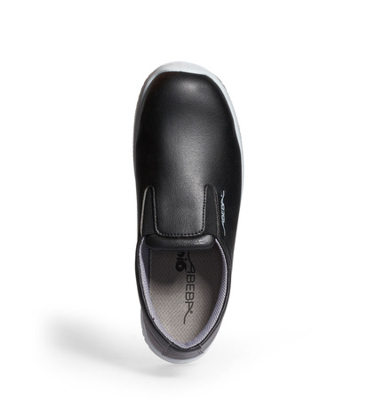ABEBA-Footwear, UNI6-S3-ESD-Damen- und Herren-Arbeits-Berufs-Sicherheits-Slipper, schwarz