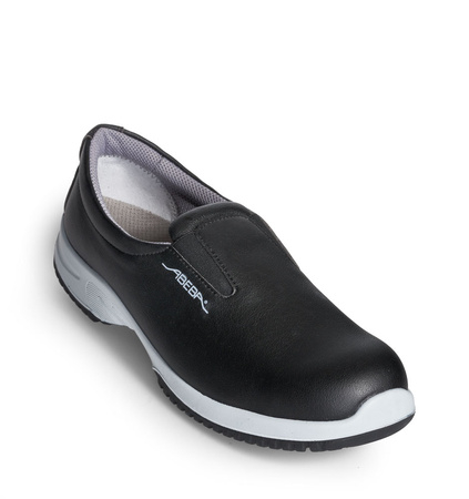 ABEBA-Footwear, UNI6-S3-ESD-Damen- und Herren-Arbeits-Berufs-Sicherheits-Slipper, schwarz