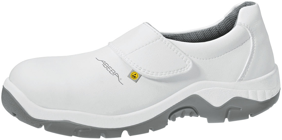 ABEBA-Footwear, S2-Damen- u. Herren-Arbeits-Berufs-Sicherheits-Schuhe, Halbschuhe, ESD, weiß