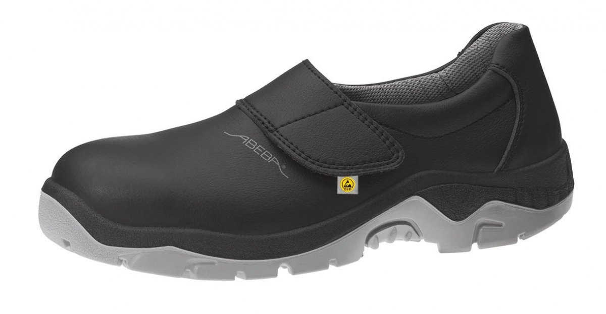 ABEBA-Footwear, S2-Damen- u. Herren-Arbeits-Berufs-Sicherheits-Schuhe, Halbschuhe, ESD, schwarz