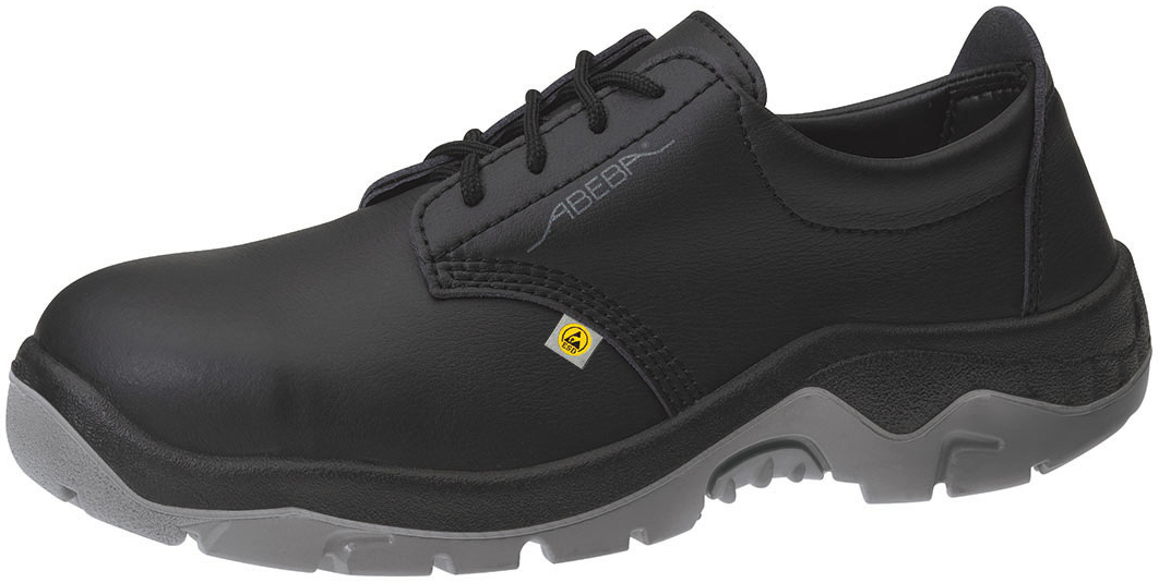 ABEBA-Footwear, S2-Damen- u. Herren-Arbeits-Berufs-Sicherheits-Schuhe, Halbschuhe, ESD, schwarz