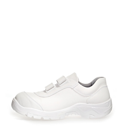 ABEBA-Footwear, S2-Damen- u. Herren-Arbeits-Berufs-Sicherheits-Schuhe, Halbschuhe, ESD, weiß
