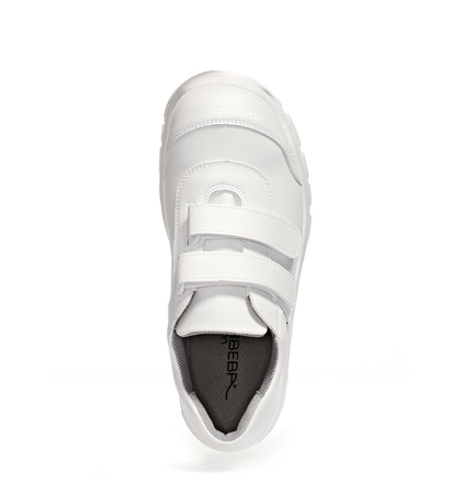 ABEBA-Footwear, S2-Damen- u. Herren-Arbeits-Berufs-Sicherheits-Schuhe, Halbschuhe, ESD, weiß