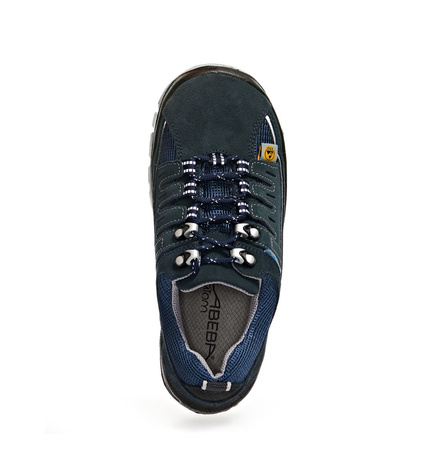 ABEBA-Footwear, Damen- u. Herren-Arbeits-Berufs-Sicherheits-Schuhe, Halbschuhe, Anatom 32147 schwarz/blau