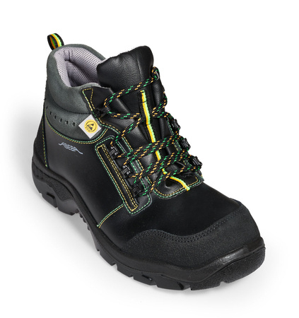 ABEBA-Footwear, Arbeits-Berufs-Sicherheits-Schuhe, Schnürstiefel Anatom ESD-gerecht 32270 schwarz