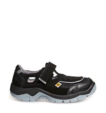 ABEBA-Footwear, Damen- u. Herren-Arbeits-Berufs-Sicherheits-Schuhe, Slipper, Anatom ESD-gerecht 32289 schwarz