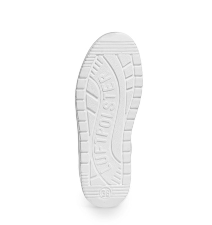ABEBA-Footwear, Damen- und Herren-Arbeits-Berufs-Sicherheits-Schuhe, Slipper, Air Cushion 32370 weiß