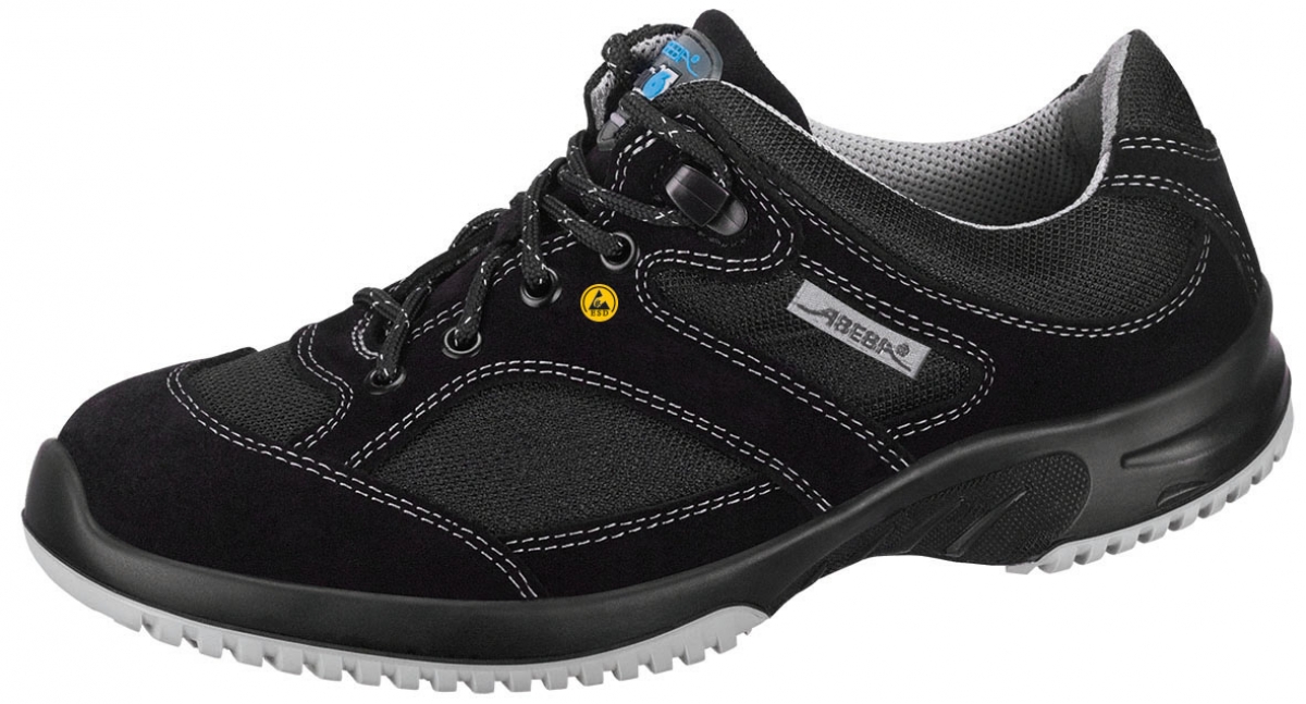 ABEBA-Footwear, 01-ESD-Arbeits-Berufs-Sicherheits-Schuhe UNI6 ESD 36721, schwarz