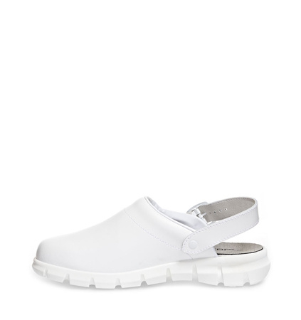 ABEBA-Footwear, Damen-und Herren-Arbeits-Berufs-Sicherheits-Clogs, Dynamic ESD gerecht 37310 weiß