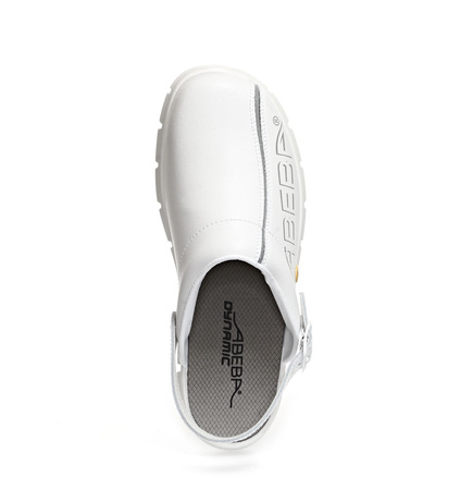 ABEBA-Footwear, Damen-und Herren-Arbeits-Berufs-Sicherheits-Clogs, Dynamic ESD gerecht 37310 weiß