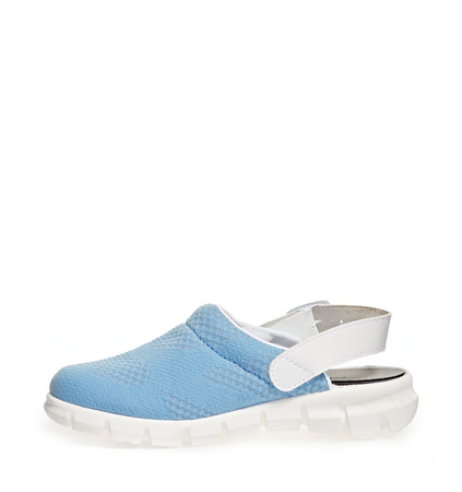 ABEBA-Footwear, DYNAMIC-OB-Damen-und Herren-Arbeits-Berufs-Sicherheits-Clogs, ESD, hellblau