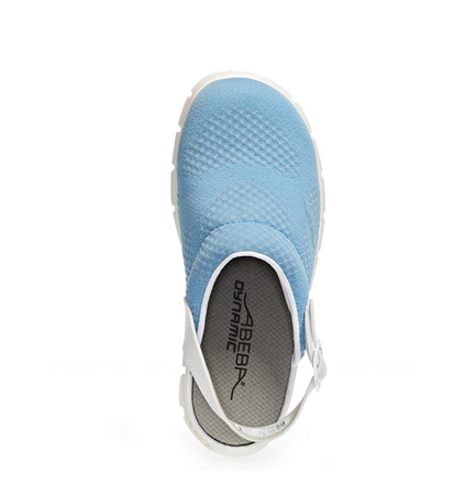 ABEBA-Footwear, DYNAMIC-OB-Damen-und Herren-Arbeits-Berufs-Sicherheits-Clogs, ESD, hellblau