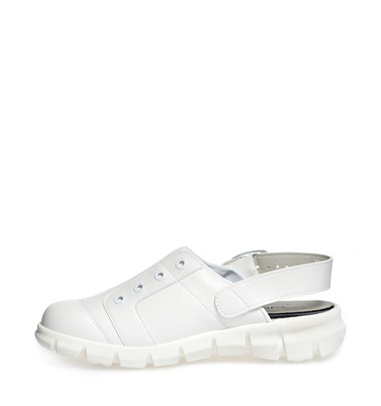 ABEBA-Footwear, Damen-und Herren-Arbeits-Berufs-Sicherheits-Clogs, Dynamic ESD gerecht 37360 weiß