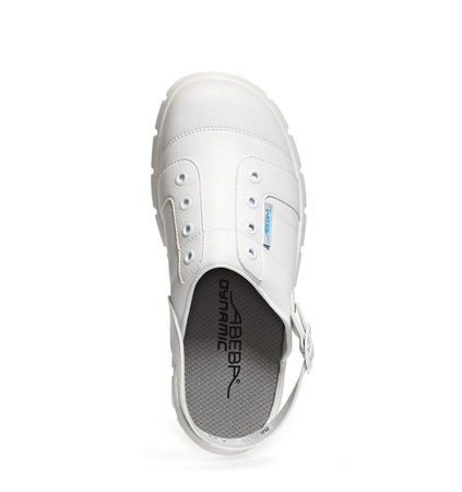 ABEBA-Footwear, Damen-und Herren-Arbeits-Berufs-Sicherheits-Clogs, Dynamic ESD gerecht 37360 weiß