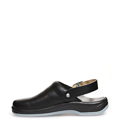 ABEBA-Footwear, Damen-und Herren-Arbeits-Berufs-Sicherheits-Clogs, Arrow ESD gerecht 38210 schwarz
