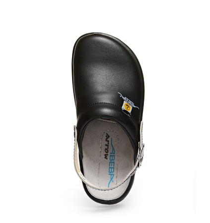 ABEBA-Footwear, Damen-und Herren-Arbeits-Berufs-Sicherheits-Clogs, Arrow ESD gerecht 38210 schwarz