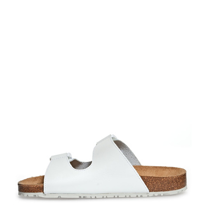 ABEBA-Footwear, Damen-und Herren-Arbeits-Berufs-Sicherheits-Pantoletten, Nature 4080 weiß