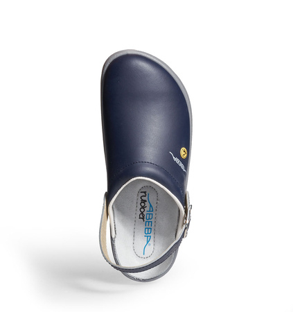 ABEBA-Footwear, Damen- und Herren-Arbeits-Berufs-Sicherheits-Clogs, Rubber 5250 marine