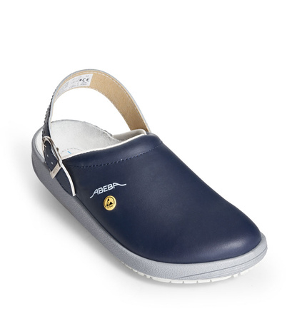 ABEBA-Footwear, Damen- und Herren-Arbeits-Berufs-Sicherheits-Clogs, Rubber 5250 marine