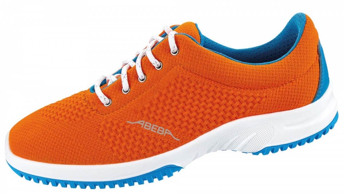 ABEBA-Footwear, UNI6-O1-Damen und Herrenschnrschuhe, orange