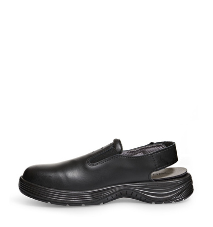 ABEBA-Footwear, X-LIGHT-SB-Damen- und Herren-Arbeits-Berufs-Sicherheits-Clogs, schwarz
