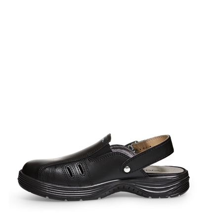 ABEBA-Footwear, X-LIGHT-SB-Damen- und Herren-Arbeits-Berufs-Sicherheits-Clogs, schwarz