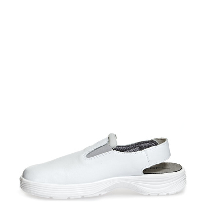 ABEBA-Footwear, X-LIGHT-OB-Damen- und Herren-Arbeits-Berufs-Sicherheits-Clogs, weiß
