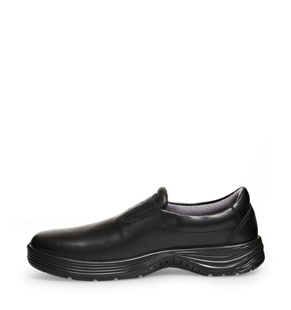 ABEBA-Footwear, X-LIGHT-O2-Damen- und Herren-Arbeits-Berufs-Sicherheits-Slipper, schwarz
