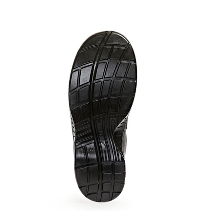 ABEBA-Footwear, X-LIGHT-S2-Damen- und Herren-Arbeits-Berufs-Sicherheits-Slipper, ESD, schwarz