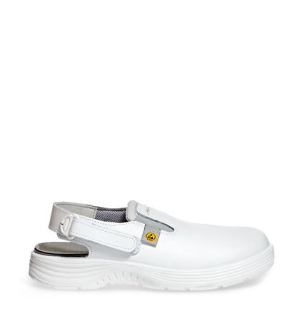 ABEBA-Footwear, X-LIGHT-SB-Damen- und Herren-Arbeits-Berufs-Sicherheits-Clogs, ESD, weiß