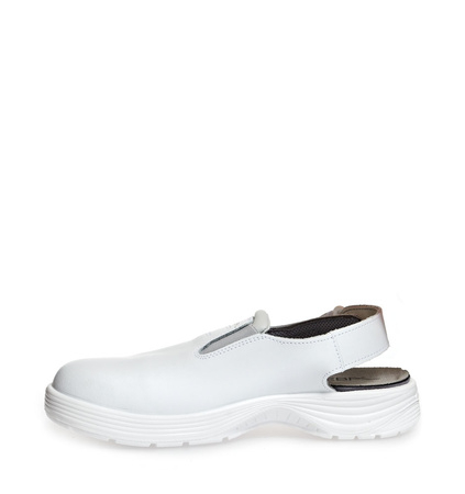 ABEBA-Footwear, X-LIGHT-SB-Damen- und Herren-Arbeits-Berufs-Sicherheits-Clogs, ESD, weiß