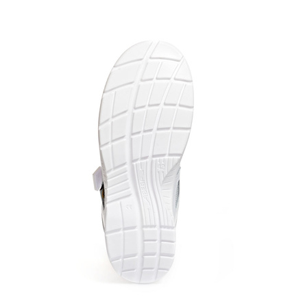 ABEBA-Footwear, X-LIGHT-S1-Damen- und Herren-Arbeits-Berufs-Sicherheits-Sandalen, ESD, weiß