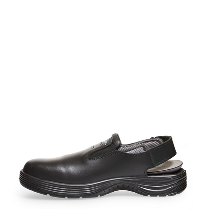 ABEBA-Footwear, X-LIGHT-SB-Damen- und Herren-Arbeits-Berufs-Sicherheits-Clogs, ESD, schwarz