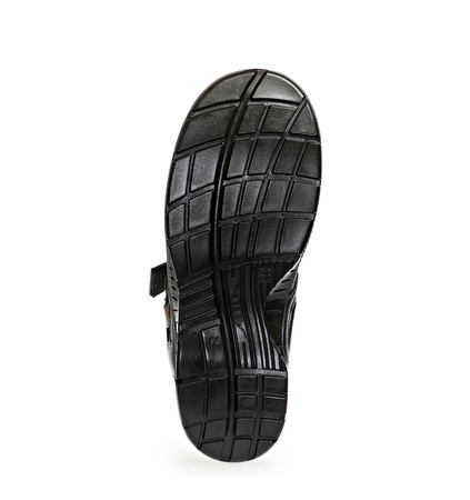 ABEBA-Footwear, X-LIGHT-S1-Damen- und Herren-Arbeits-Berufs-Sicherheits-Sandalen, ESD, schwarz