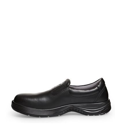 ABEBA-Footwear, X-LIGHT-S2-Damen- und Herren-Arbeits-Berufs-Sicherheits-Slipper, ESD, schwarz