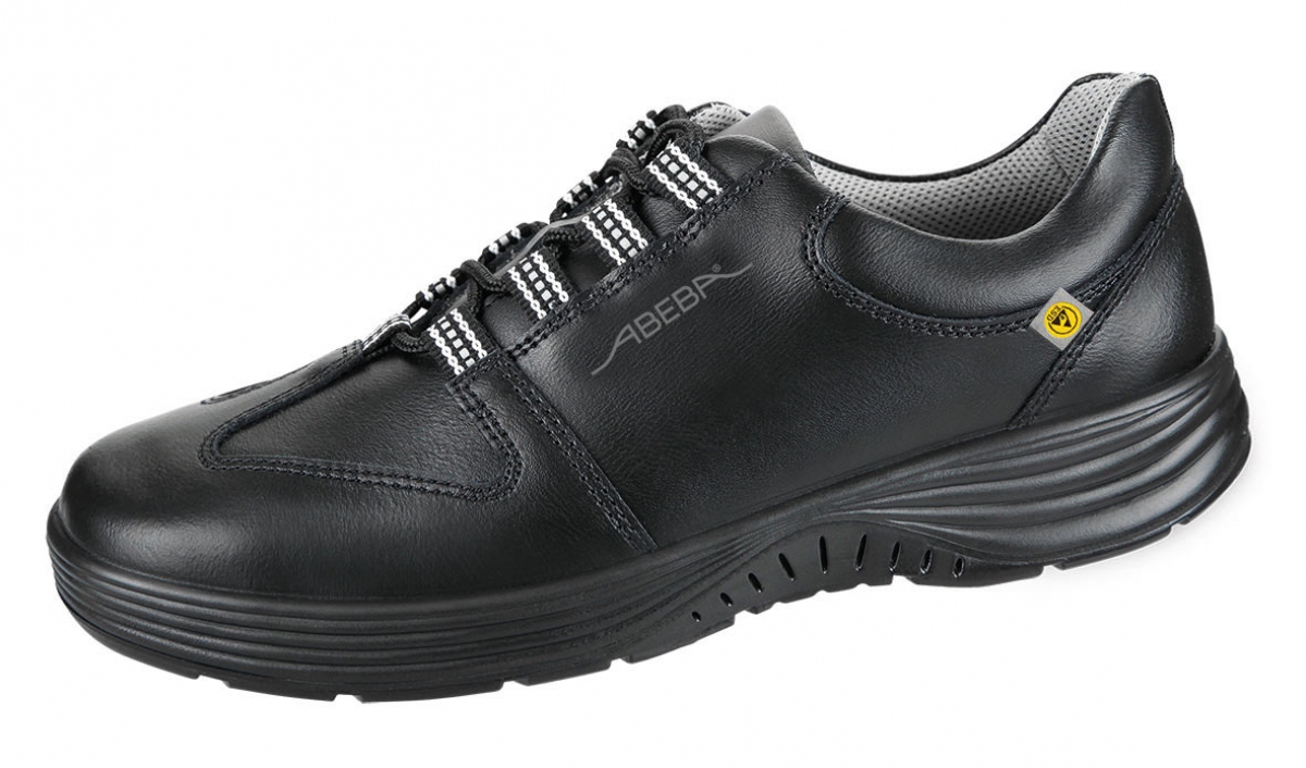 ABEBA-Footwear, X-LIGHT-S2-Damen- u. Herren-Arbeits-Berufs-Sicherheits-Schuhe, Halbschuhe, ESD, schwarz