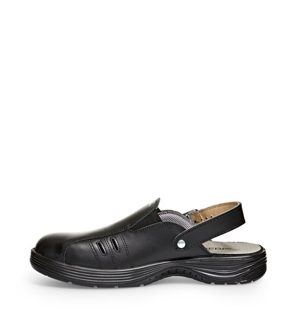 ABEBA-Footwear, X-LIGHT-SB-Damen- und Herren-Arbeits-Berufs-Sicherheits-Clogs, ESD, schwarz