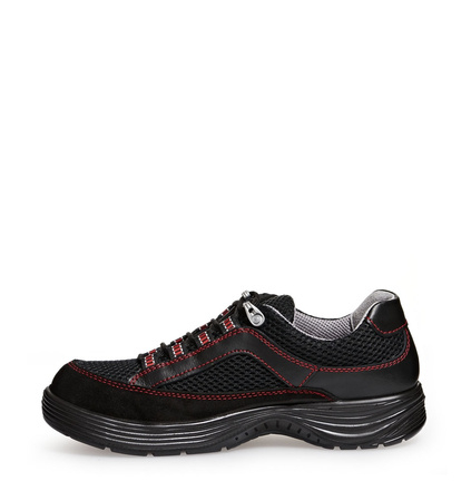 ABEBA-Footwear, X-LIGHT-S1-SRC-Damen- u. Herren-Arbeits-Berufs-Sicherheits-Schuhe, ESD, schwarz