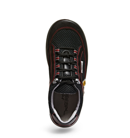ABEBA-Footwear, X-LIGHT-S1-SRC-Damen- u. Herren-Arbeits-Berufs-Sicherheits-Schuhe, ESD, schwarz